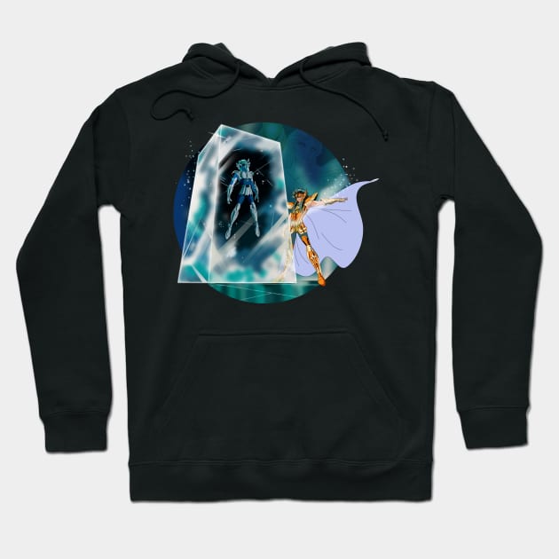 Hyoga - Camus Freezing coffin Hoodie by ChromaticD